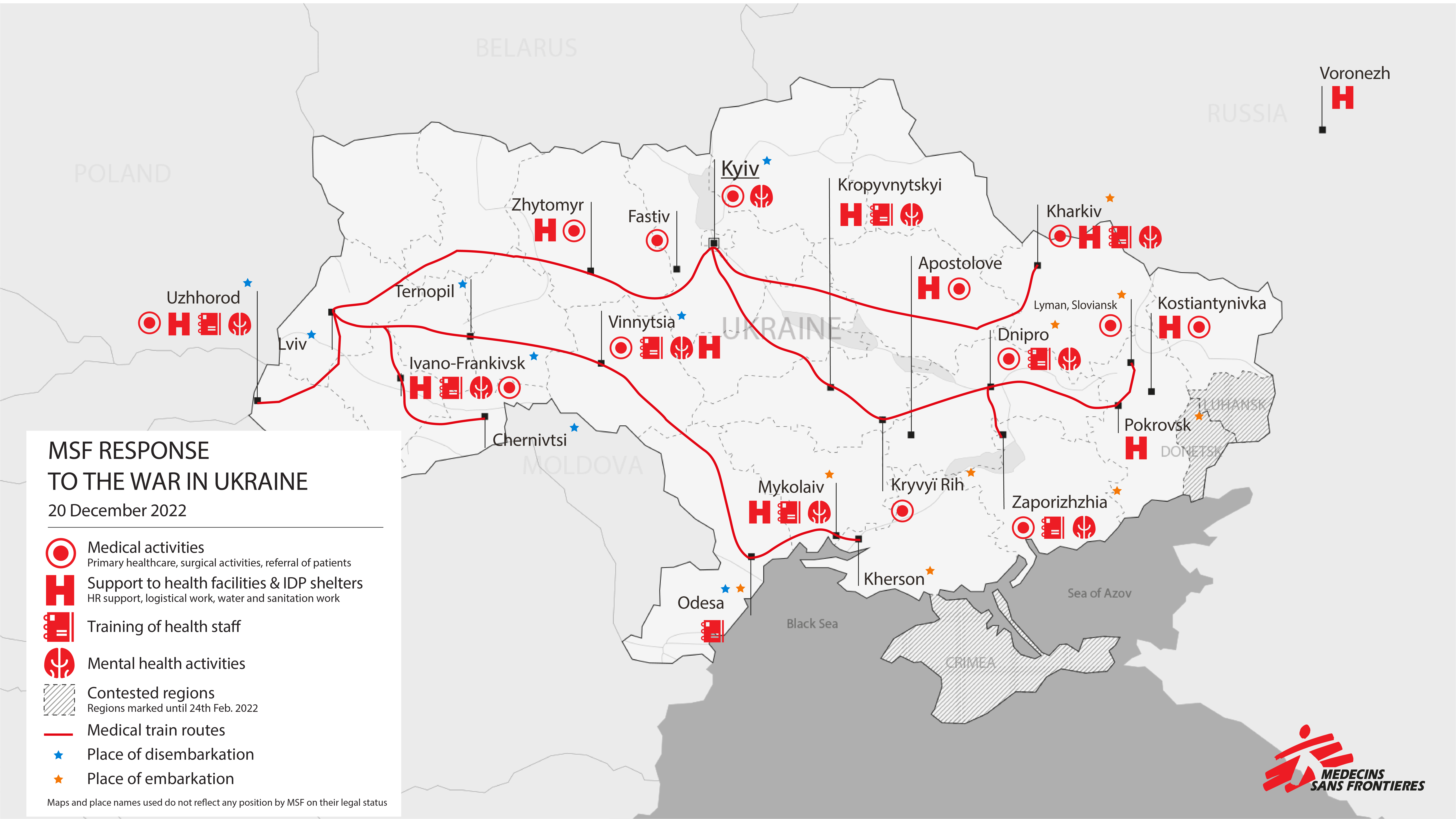 Msf Response To War In Ukraine Msf